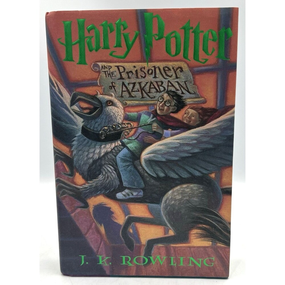 Harry Potter Prisoner of Azkaban Book 3 J.K. Rowling | 1st/12th Ed HC/DJ 1999